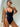 Crisscross V-Neck Sleeveless One-Piece Swimwear